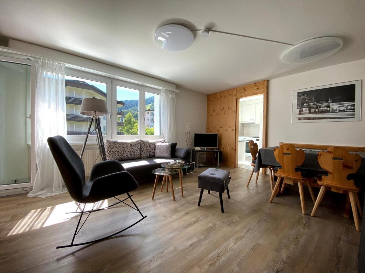 Zentrale Top Wohnung Chesa Ravaisch Davos Exteriér fotografie